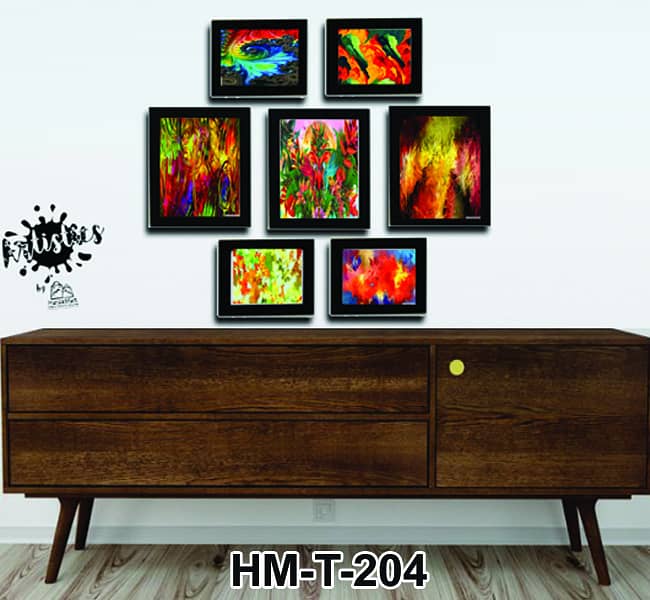 Wall Frame | 5 Panel Wall Canvas | Home Decoration | Group Frame. 15
