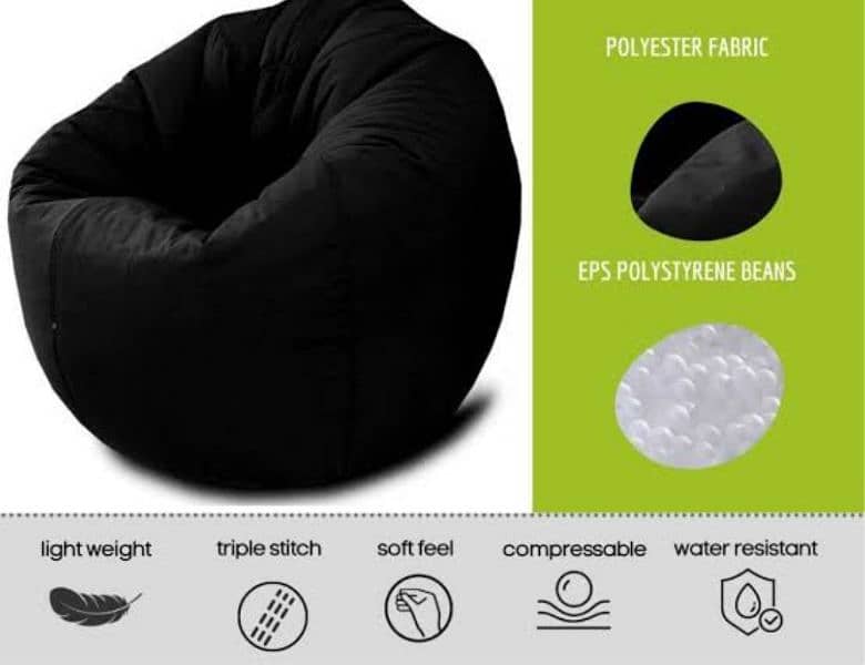 Plain Bean Bags _  All sizes All colours 0