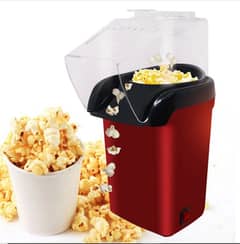 Popcorn Maker Hot Air Popcorn Popper 1200W With Measuring Cup Oil Free