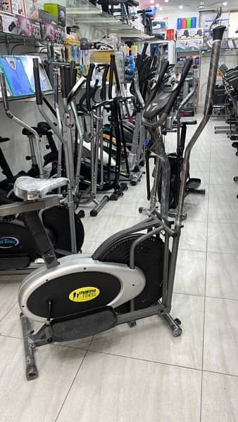 treadmill,elliptical,rowing machine,spin bike, 4