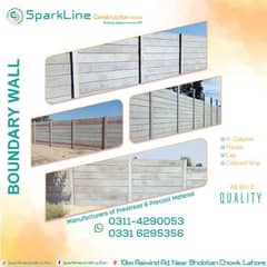 Precast Boundary Wall