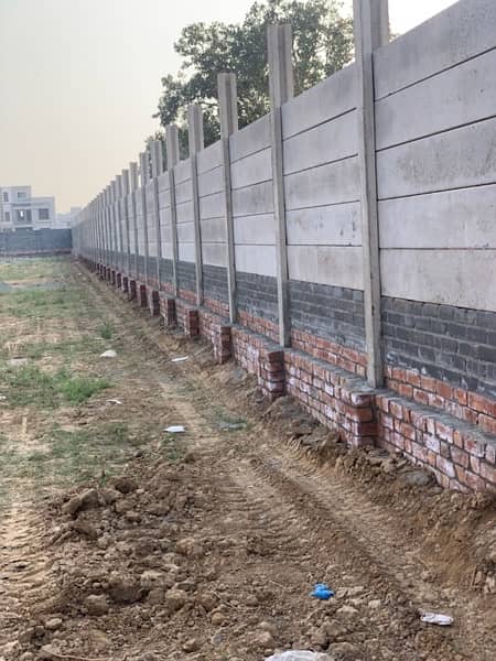 Precast Boundary Wall 1