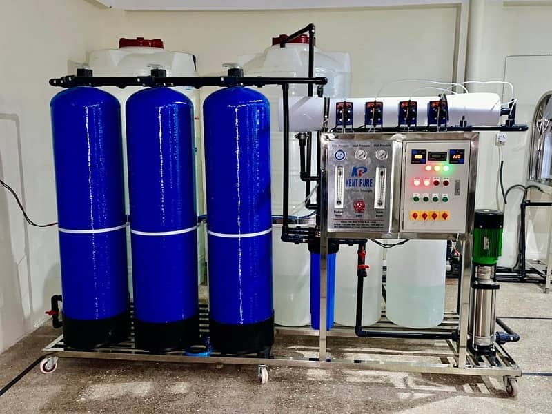 Mineral water plant. Drinking water plant 1000. RO plant 2