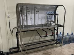 Mineral water plant. Drinking water plant 1000. RO plant