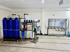 Mineral water plant. Drinking water plant 1000. RO plant