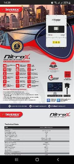 nitrox 8 kw,6kw,12 kw,also veyron 6kw 265k,solis. PANELS,cable,battery