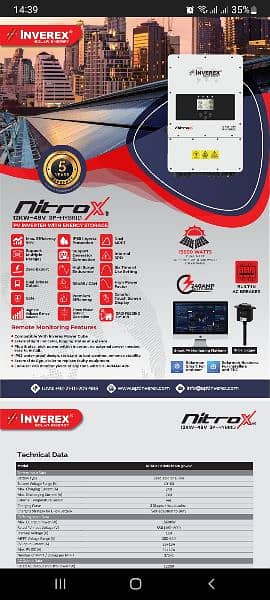 nitrox 8 kw,6kw,12 kw,also veyron 6kw 265k,solis. PANELS,cable,battery 0