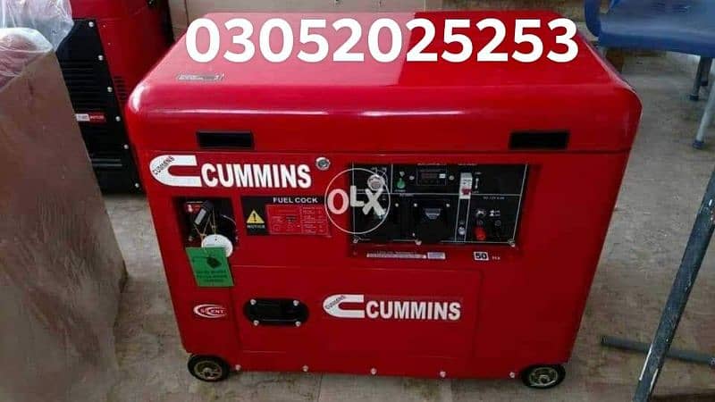 Cummins parking Angle 10kva sounds prouf canopy generator 9