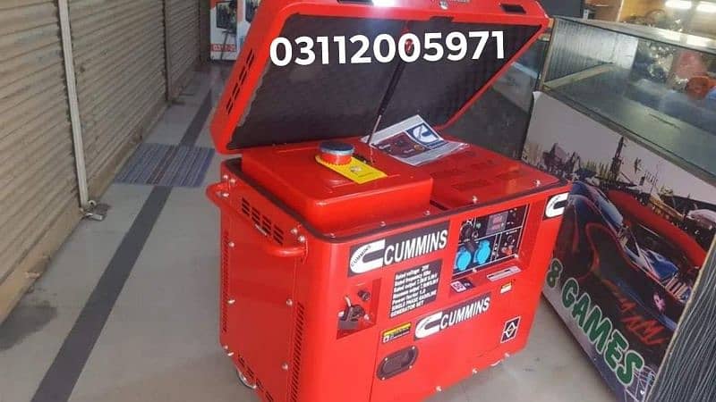 Cummins parking Angle 10kva sounds prouf canopy generator 10