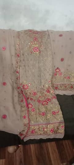 Heavy embroidered suit