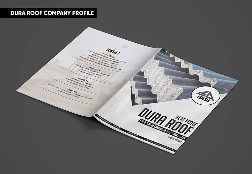 Company Profile, Brochure Flyer Designing Service in Karachi 1