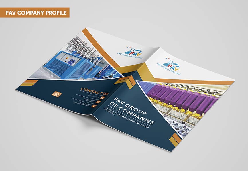 Company Profile, Brochure Flyer Designing Service in Karachi 2