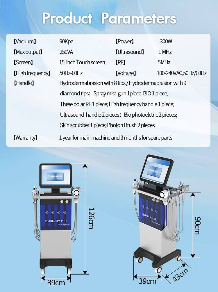 hydra facial machine 10 in 1(All modles available) 5