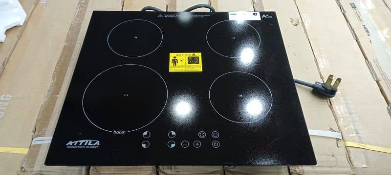 4 BURNUR 24" INDUCTION COOKTOP ELECTRIC 0