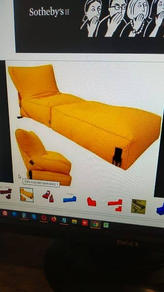 Wallow Bean Bag Bed Chair_Multipurpose Flip Out Sofa. . 5