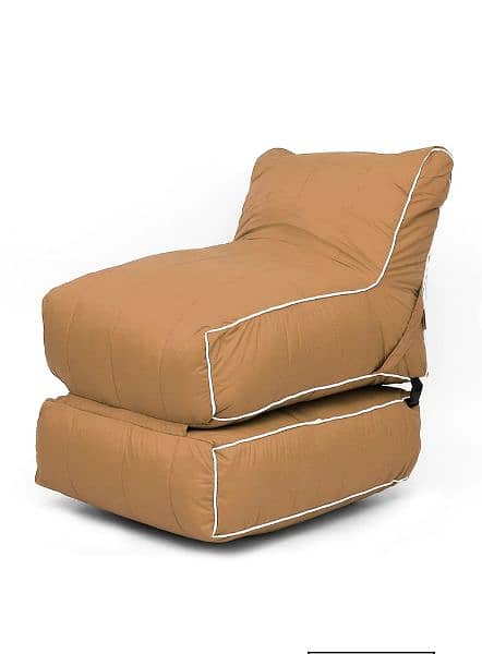 Wallow Bean Bag Bed Chair_Multipurpose Flip Out Sofa. . 9