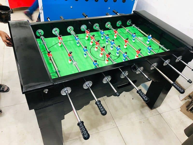 Wooden Hand Football table Gut Badawa Foosball Game indoor firki gudi 0