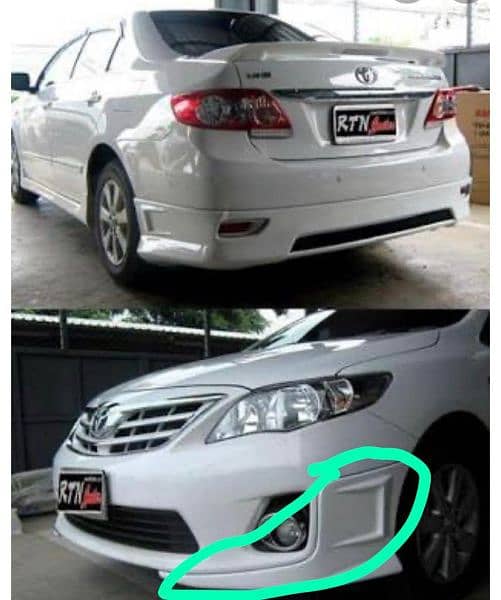 Corolla 2010/ 2012 body kits 3