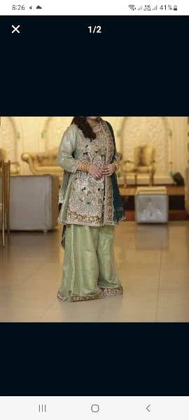 bridal dress only 4 hours used