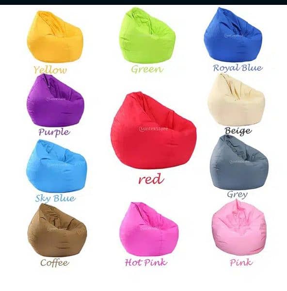 All Types of Bean Bags  For Office, Gardens & home use_Chair_Furniture 1