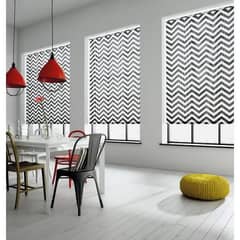 window blinds curtains roller motorized blinds by Grand interiors