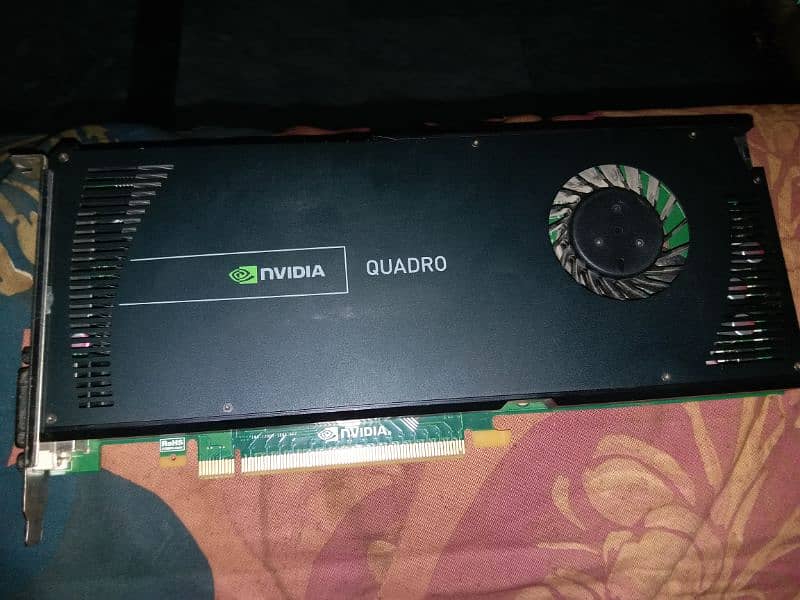 Nvidia Quadro 4000 2gb ddr5 256bit 0
