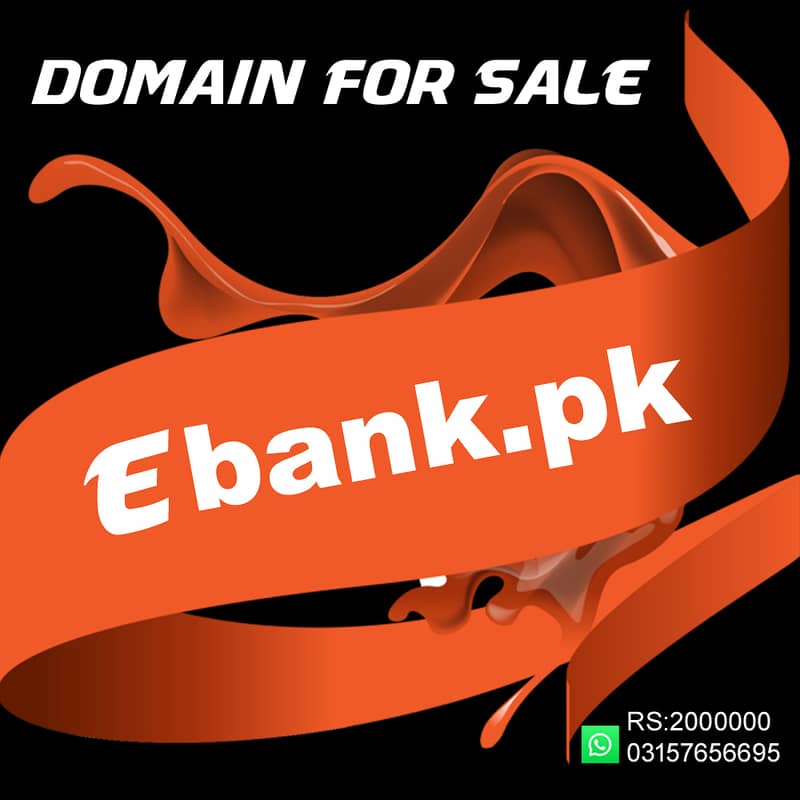 ( Ebank. pk ) domain for sale 0