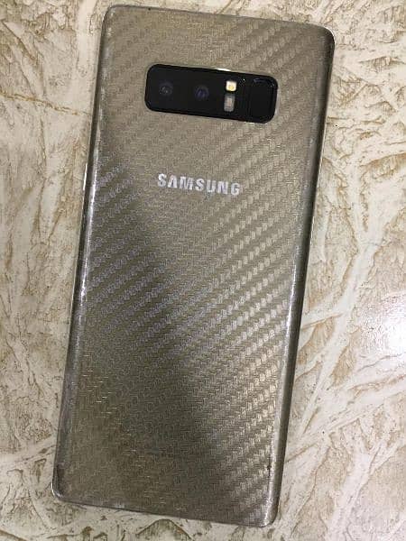 samsung note 8 gold PTA Approved 2