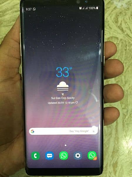 samsung note 8 gold PTA Approved 3