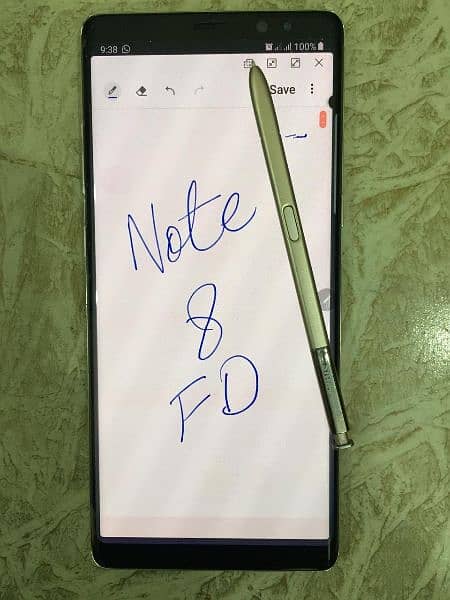 samsung note 8 gold PTA Approved 5