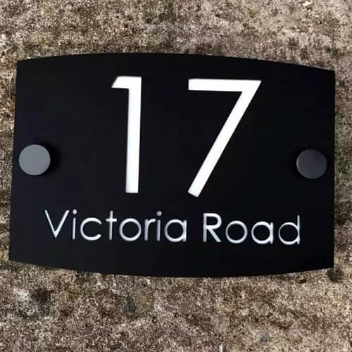Home Address Plate | House Number Plate 1