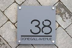 Home Address Plate | House Number Plate 3