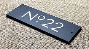 Home Address Plate | House Number Plate 5