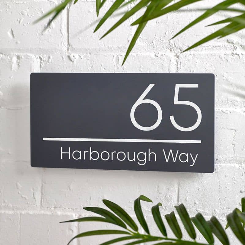 Home Address Plate | House Number Plate 7