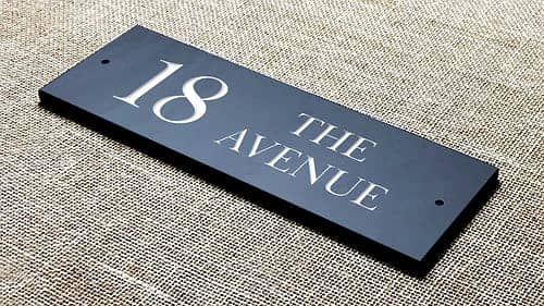 Home Address Plate | House Number Plate 8