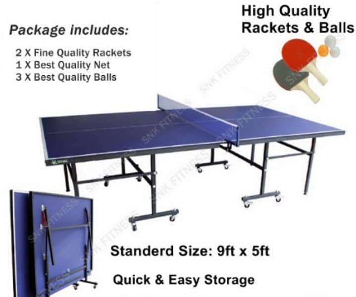 new table tennis,dabbo,patty,rod game, fussball snooker pool table 1