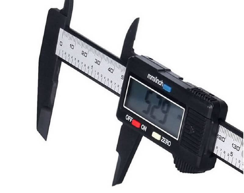 100% Accuracy Digital Electronic Carbon Fiber Vernier Caliper 5