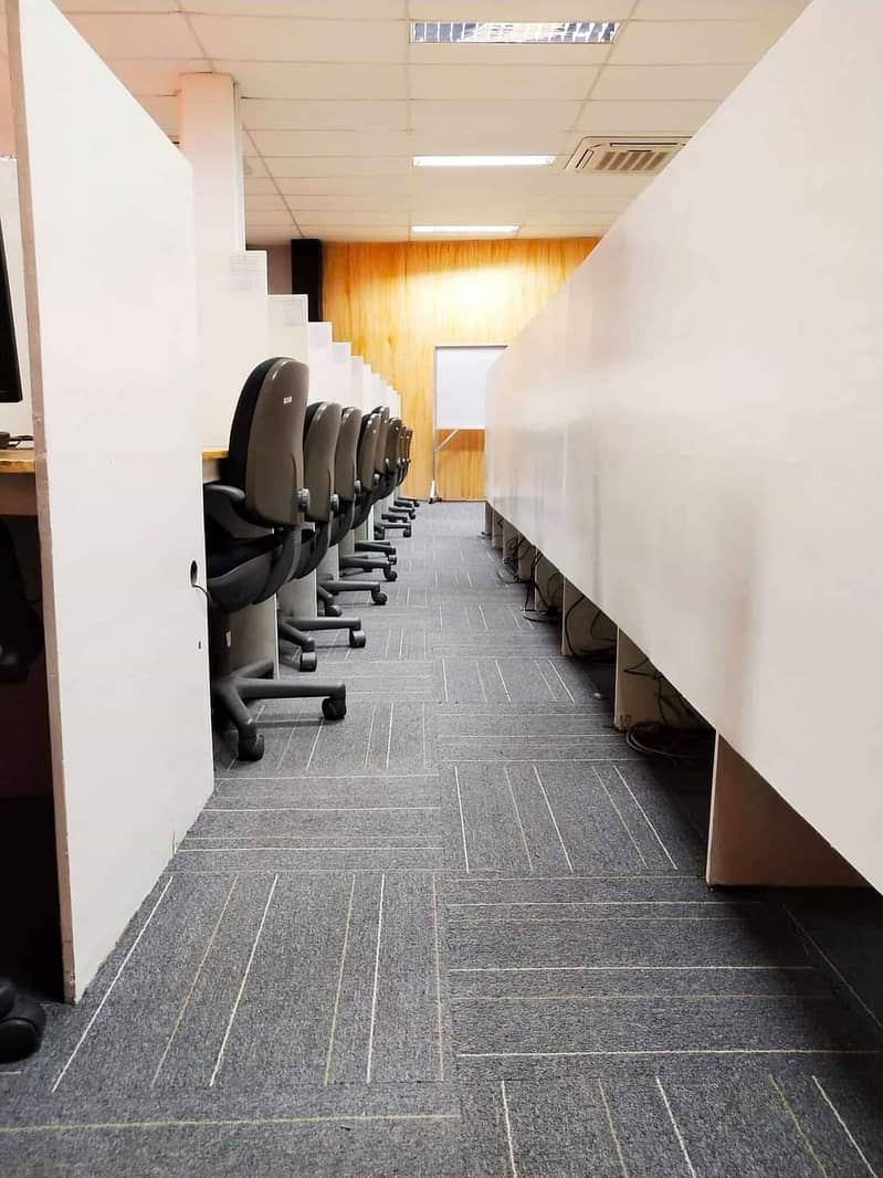 Rent 6000 per seat,Furnished Call Center 10Seats to500 SeatsFor RENT 1