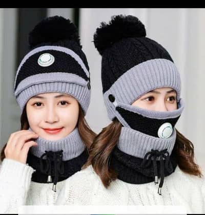 wool neck cap