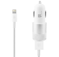 GO NEVER STOP LIGHTNING CAR CHARGER 3.1 AMPERE WITH EXTRA USB PORT