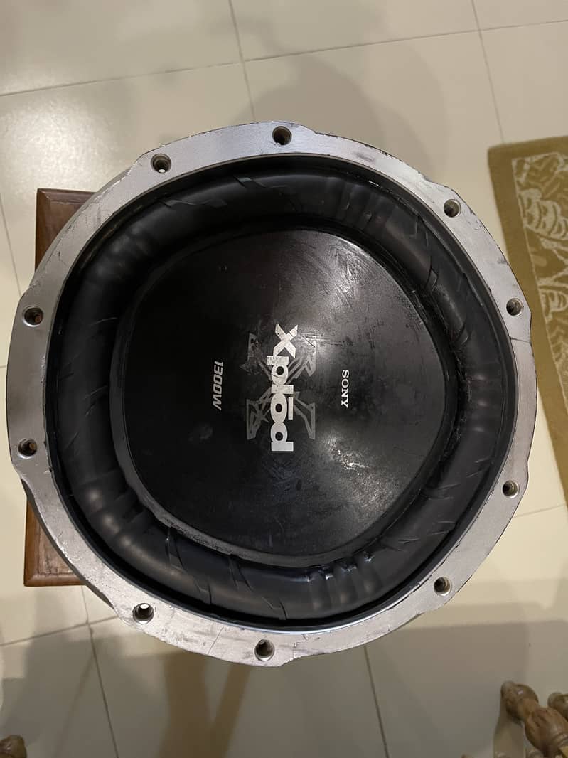 Sony Xplod subwoofer. Genuine , made in Thailand. Imported 5