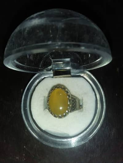 Original Yellow Aqeeq