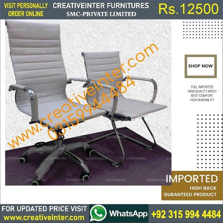 Office chair desk sofa set table workstation study computer dining 14