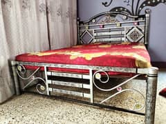 iron bed