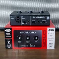 M Audio M Track Solo Usb Audio Interface