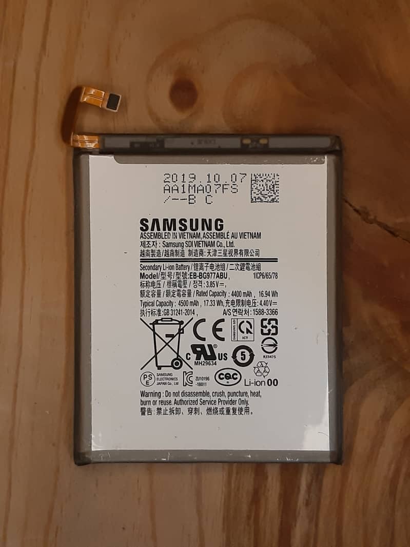 Samsung Galaxy S10 5G Battery Original Replacement Price in Pakistan 2