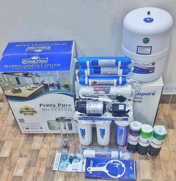 7 Stages Taiwan Ro Water Filter Penta Pure Original Taiwan Ro Plant 3