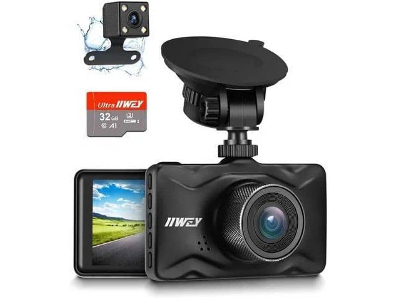 IIWEY DC03 DUAL DASHCAM FRONT AND REAR 0