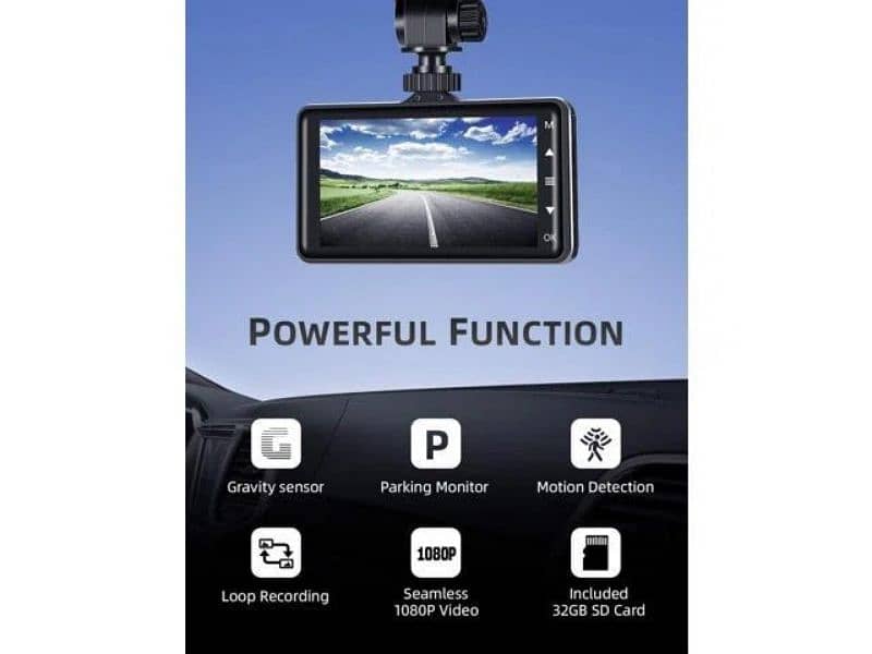 IIWEY DC03 DUAL DASHCAM FRONT AND REAR 1