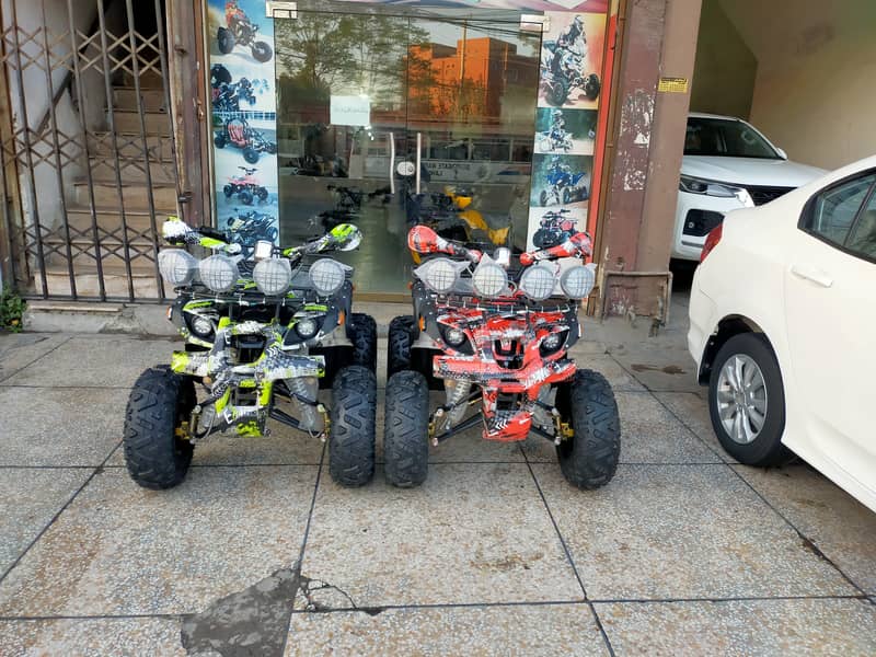 Off Road 150cc Luxury Allowy Rims Atv Quad Delivery In All Pakistan 3